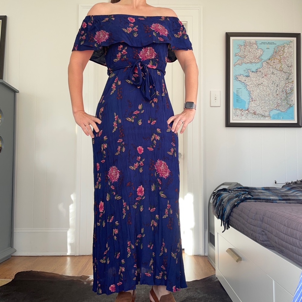 Baltic Born Blue Floral Maxi